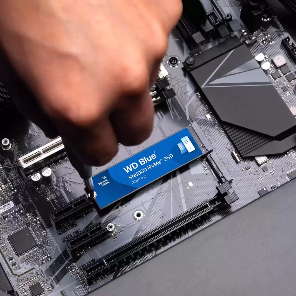 WD Blue SN5000, WDS500G4B0E, 500GB, 5000/4000, Gen4, NVMe PCIe M.2 2280, SSD