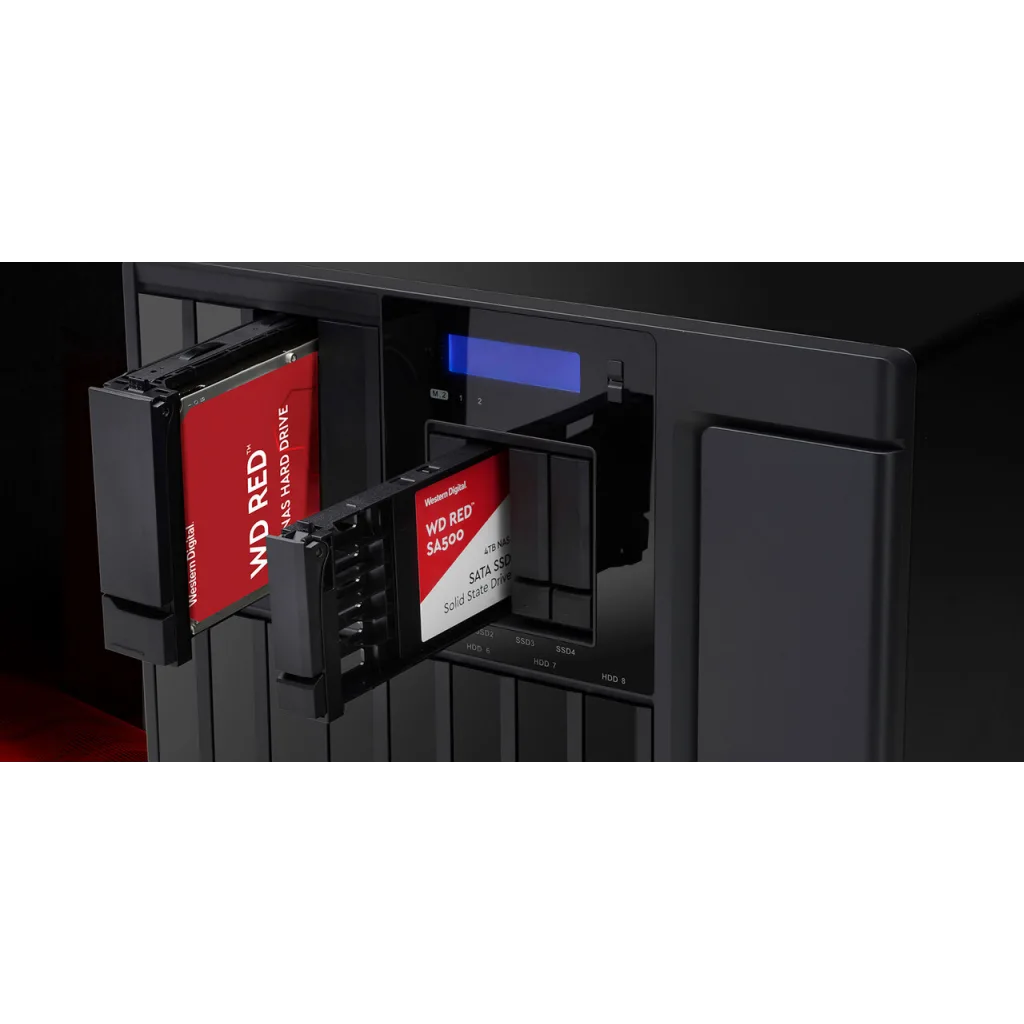 WD Red SA500, WDS500G1R0A, 500GB, 560/530, SERVER ve NAS için Enterprise, 2,5" SATA, SSD