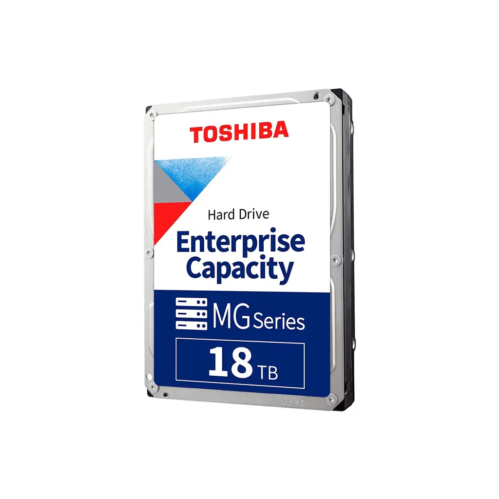 TOSHIBA ENTERPRISE, MG09ACA18TE, 3.5", 18TB, 512Mb 7200 Rpm, 7/24 Güvenlik, Data Center, Nas, Server, HDD (Türkiye Distr
