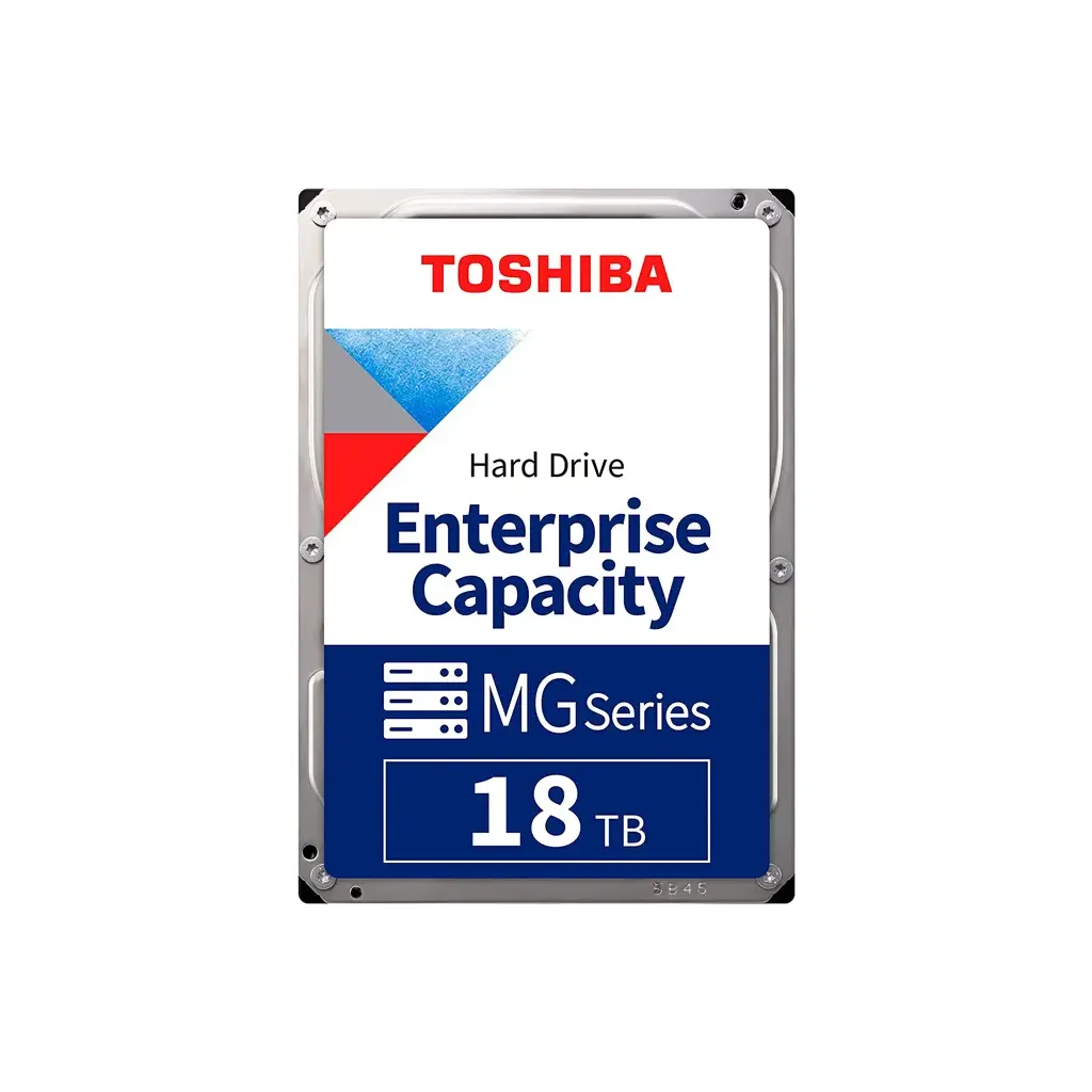 TOSHIBA ENTERPRISE, MG09ACA18TE, 3.5", 18TB, 512Mb 7200 Rpm, 7/24 Güvenlik, Data Center, Nas, Server, HDD (Türkiye Distr
