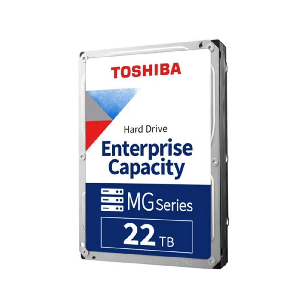 TOSHIBA ENTERPRISE, MG10AFA22TE, 3.5", 22TB, 512Mb 7200 Rpm, 7/24 Güvenlik, Data Center, Nas, Server, HDD (Türkiye Distr
