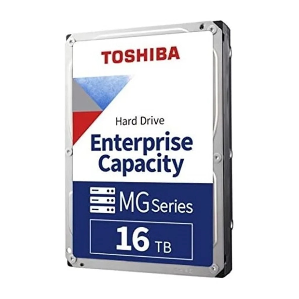 TOSHIBA ENTERPRISE, MG11ACA16TE, 3.5", 16TB, 1024Mb, 7200 Rpm, 7/24 Güvenlik, Data Center, Nas, Server, HDD (Türkiye Dis