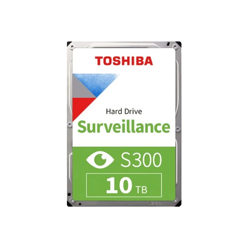 TOSHIBA S300 PRO, MD10ADA10TV, 3.5", 10TB, 512Mb 7200 Rpm, 7/24 Güvenlik HDD (Türkiye Distribütörü Garantili)