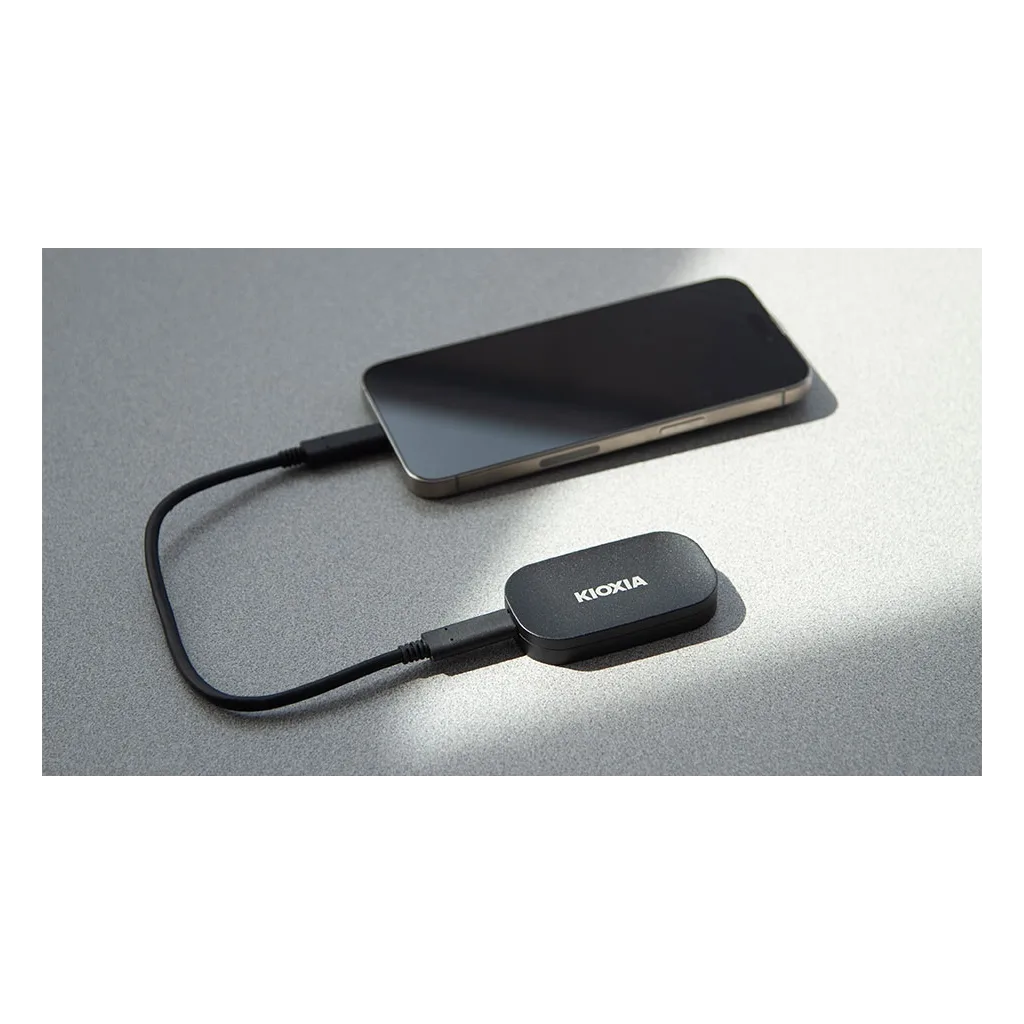 KIOXIA EXCERIA PLUS, LXD20K001TG8, 1TB, 1050/1000, Gen2, USB 3.2, Taşınabilir Harici SSD