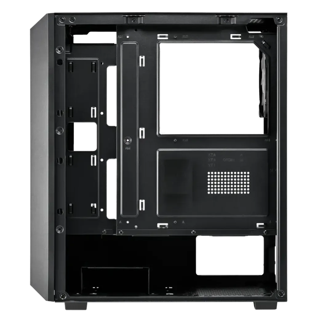 VENTO VG3400S Mid Tower, 650W 80+ Siyah, Temperli Cam, RGB, ATX GAMING KASA