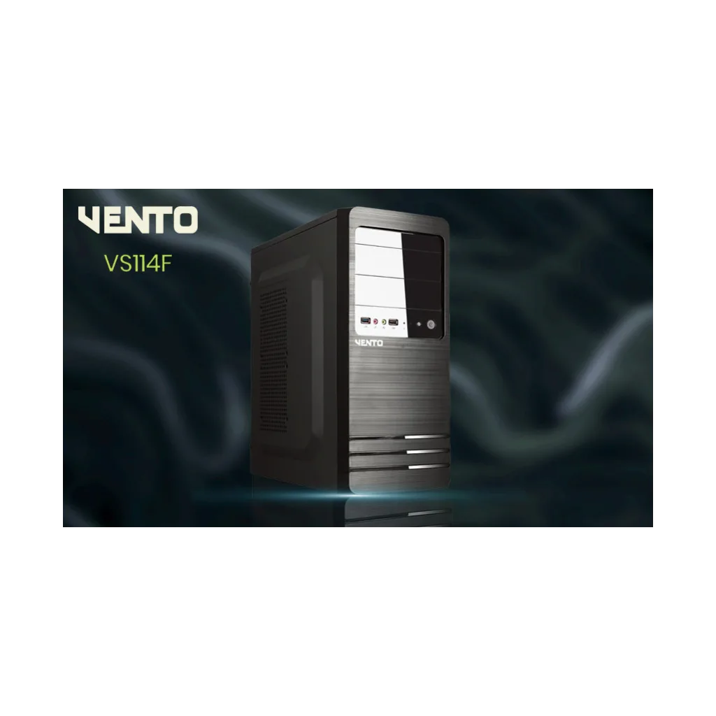 VENTO VS114F, 650W, Siyah, ATX, Tower, Kurumsal, KASA