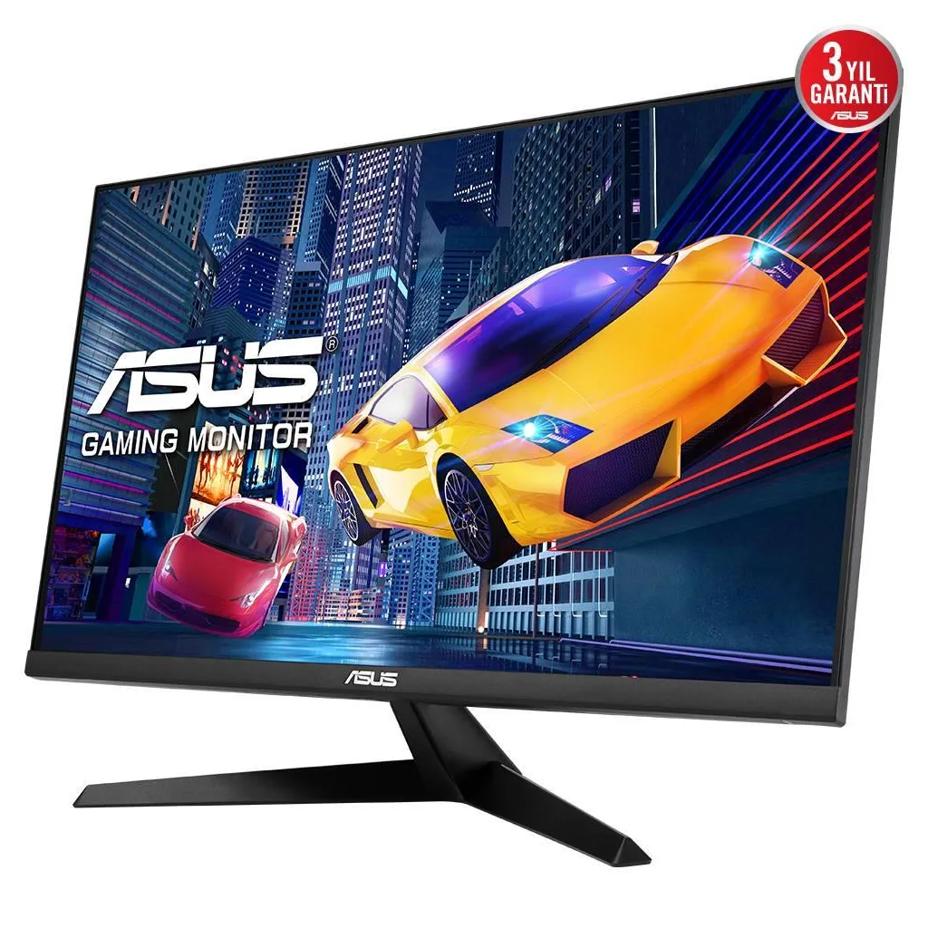 ASUS VY279HGR 27" 1ms, 120Hz, Full HD, HDMI, D-Sub, IPS LED, Anti Bakteriyel, Mavi Işık Filtresi, Eye Care, GAMING Monit