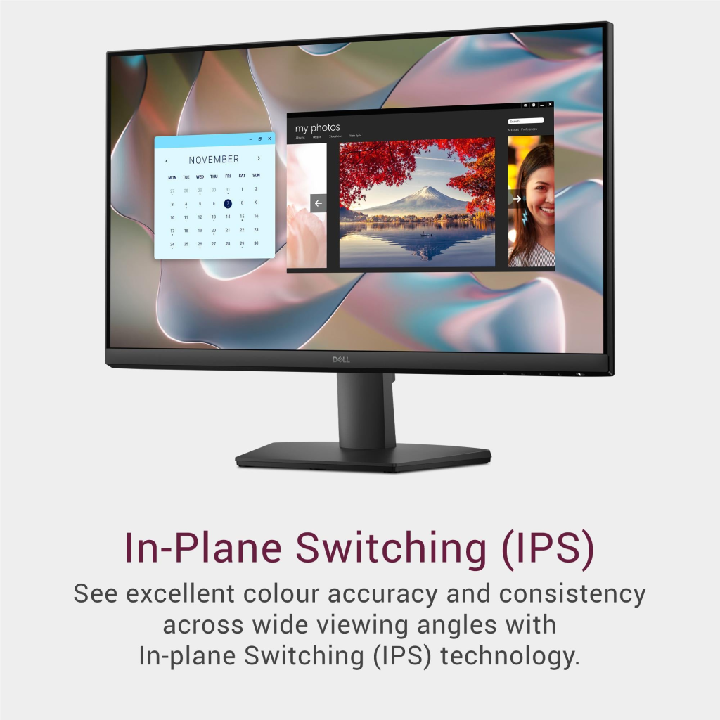 DELL SE2425HM, 23.8", 8ms, 100Hz, Full HD, D-Sub, HDMI, VESA, IPS LED MONİTÖR