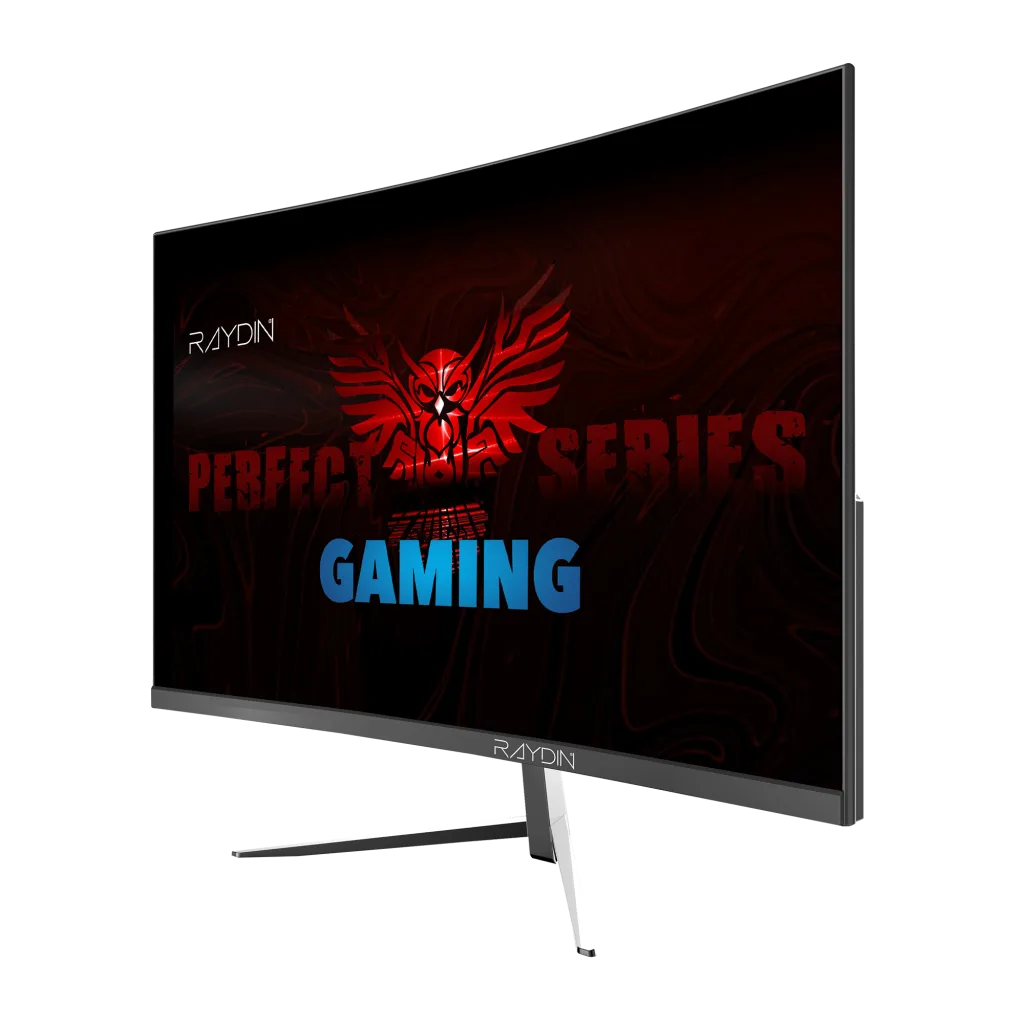 RAYDIN MM24RFA-240HZ, 23.6", 1ms, 240Hz, Full HD, 300 nits, HDMI, DP, Hoparlör, VA LED, R1650 Curved, Frameless, FreeSyn