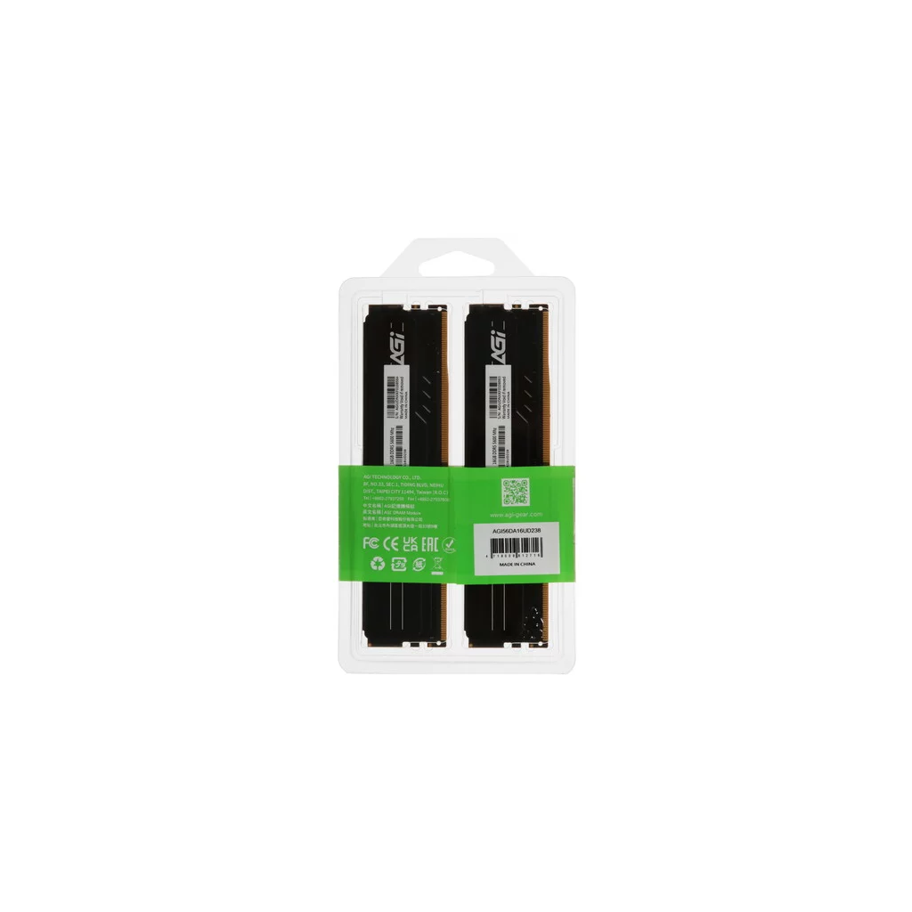 AGI AGI560016UD238-DT, 32GB (2x16Gb), DDR5, 5600Mhz, CL46, Desktop, Gaming RAM
