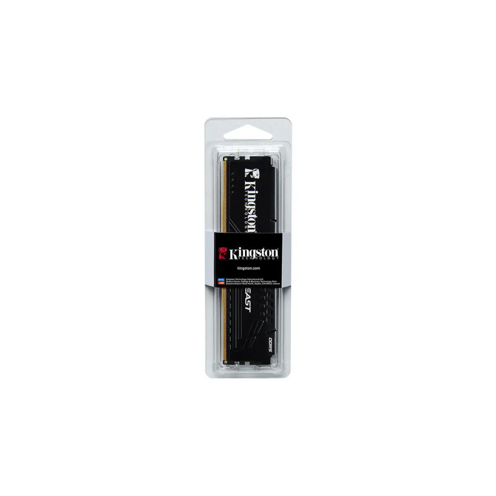 KINGSTON Beast, KF552C36BBE-16TR, 16Gb, 5200Mhz, DDR5, CL36, Desktop Gaming RAM (Soğutuculu)