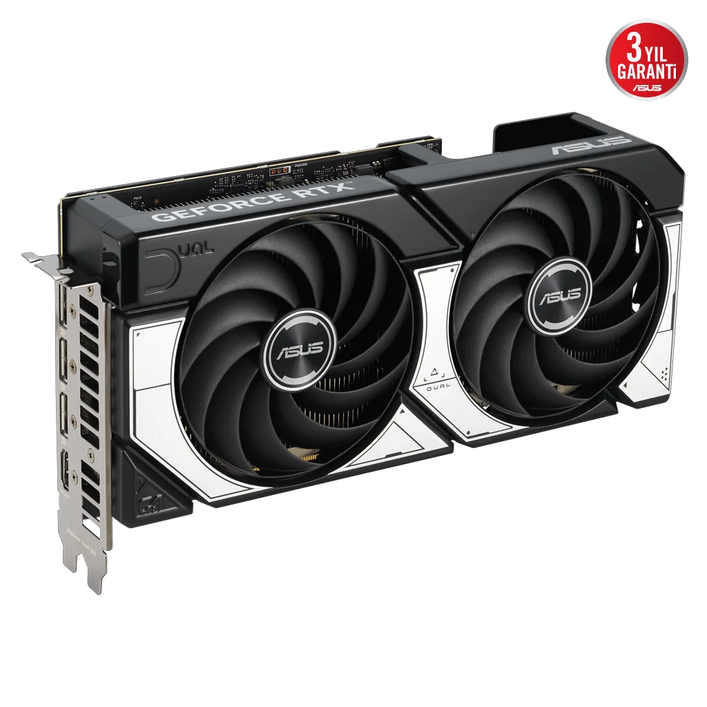 ASUS DUAL RTX5070-O12G, 12Gb, 192Bit, GDDR7, 1xHDMI, 3xDP GAMING Ekran Kartı
