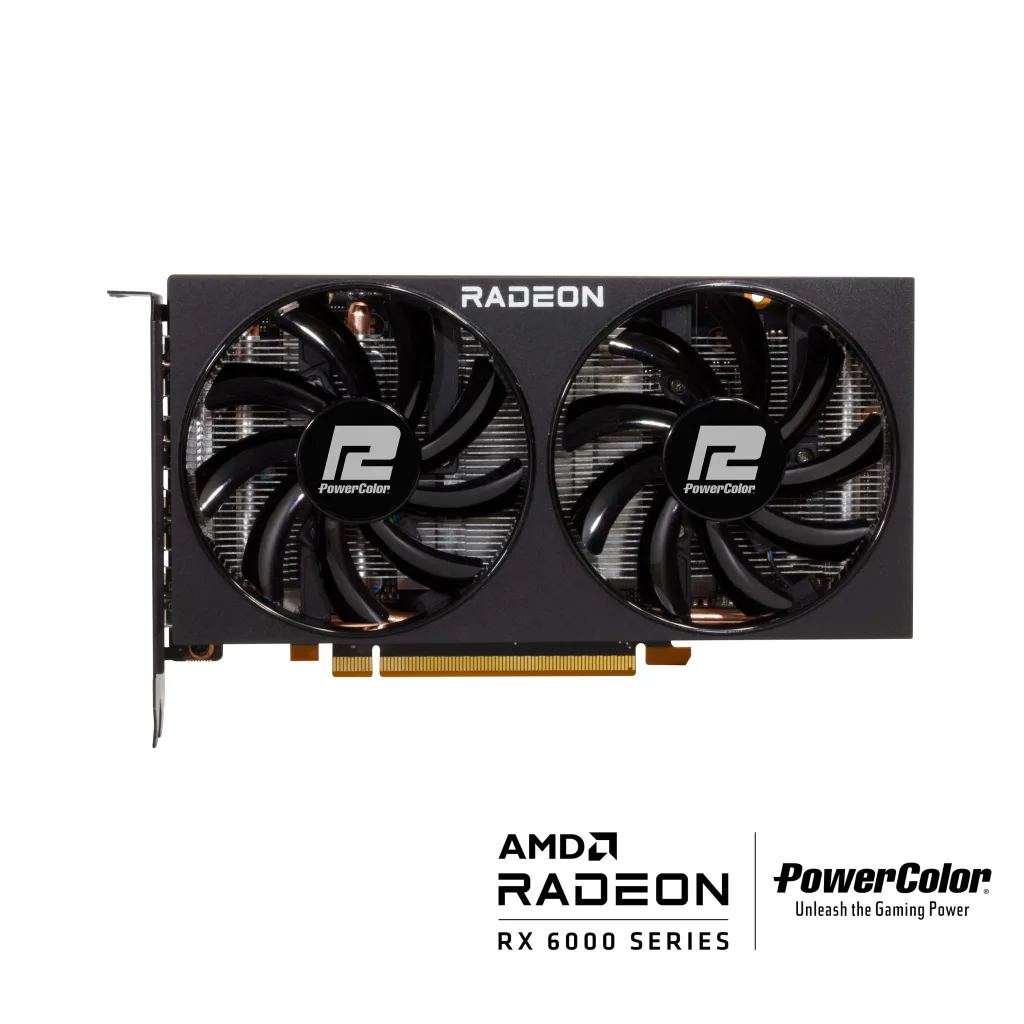 PowerColor AXRX-6600-8GBD6-3DH, Fighter, AMD Radeon RX 6600, 8Gb, GDDR6,128Bit, 1xHDMI, 3xDP, GAMING Ekran Kartı