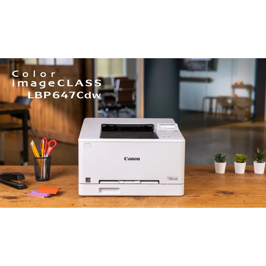 CANON i-SENSYS LBP647CDW, Wifi, Lan, Duplex, Renkli Lazer, Yazıcı (Dakikada 25 Sayfa) ORİJİNAL TONERLİ