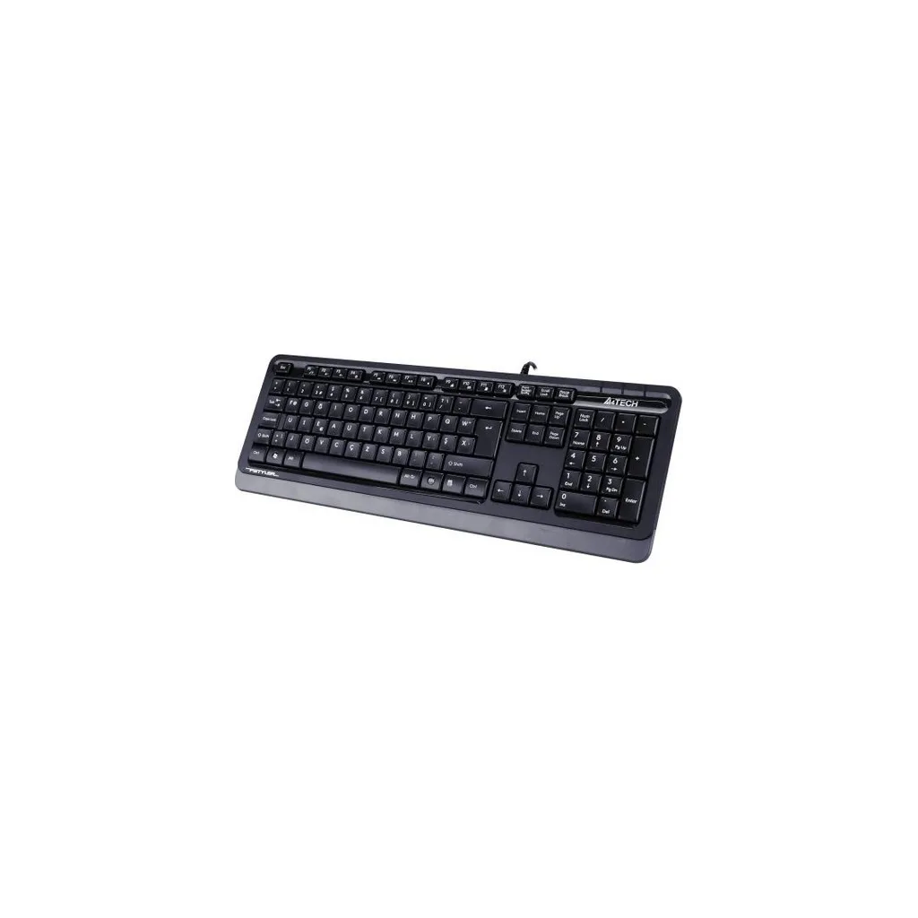 A4 TECH FK10, Gri, FSTYLER, USB Kablolu, Türkçe F, Multimedya KLAVYE