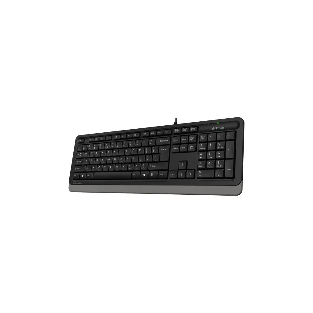A4 TECH FK10, Gri, FSTYLER, USB Kablolu, Türkçe Q, Multimedya KLAVYE