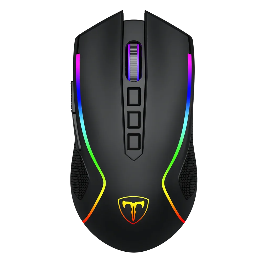 T-DAGGER T-TGM209-WL, Darkangel Wireless, Programlanabilir RGB Backlight, 8 Buton, USB Kablolu, WiFi 2.4Ghz, Bluetooth,