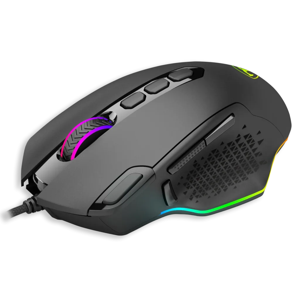 T-DAGGER T-TGM305-A, Bettle Air, RGB Backlight, 10 Programlanabilir Buton, USB Kablolu, 8.00DPI, Gaming Mouse