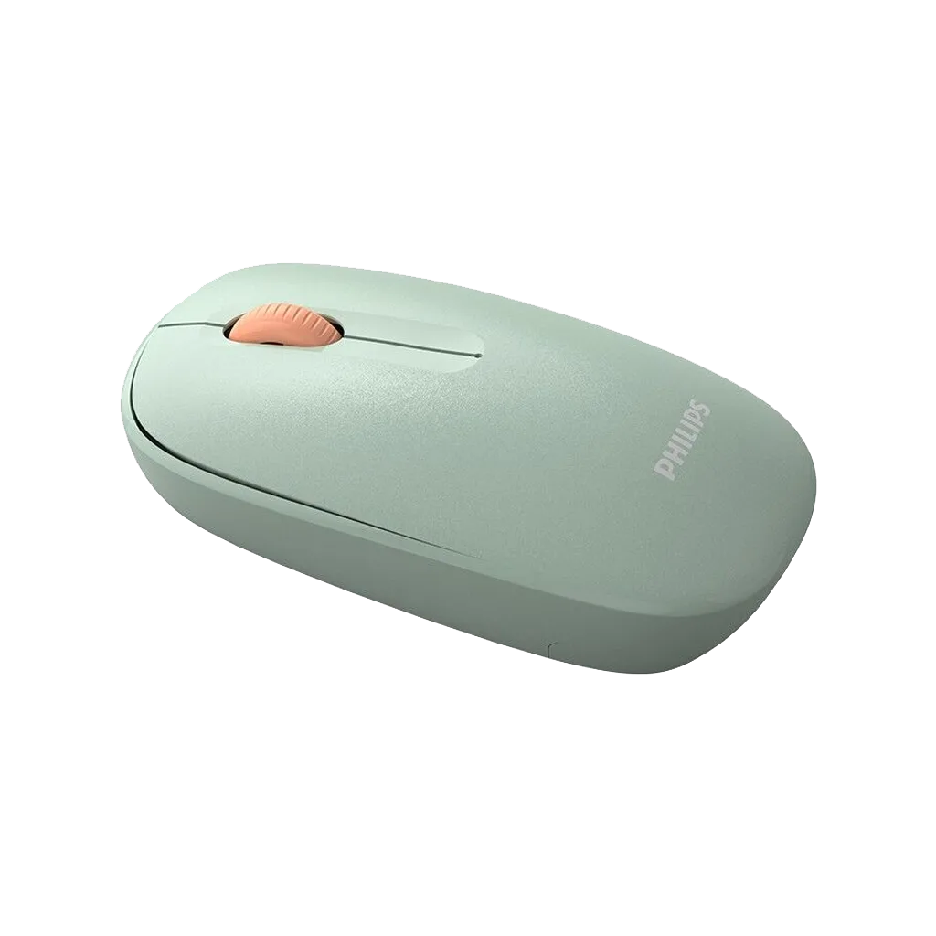 PHILIPS SPK7318E, Yeşil, USB Nano 2,4Gh Kablosuz, 1600dpi, Optic, Sessiz Click, 3 Tuşlu, Mouse