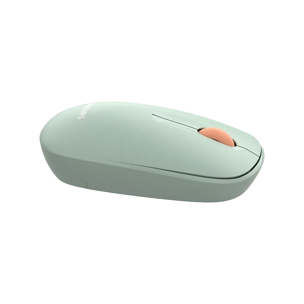 PHILIPS SPK7318E, Yeşil, USB Nano 2,4Gh Kablosuz, 1600dpi, Optic, Sessiz Click, 3 Tuşlu, Mouse