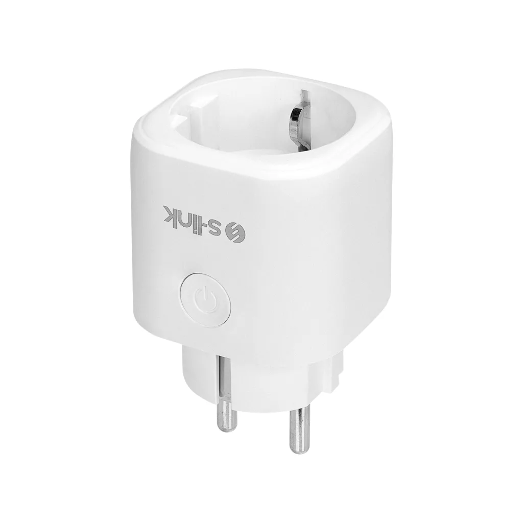S-LINK SL-14, 1 Soket, Akım Korumalı Priz, 16A, WiFi 2.4Ghz, Bluetooth, TUYA Yazılım Destekli, internet üzerinden Yöneti