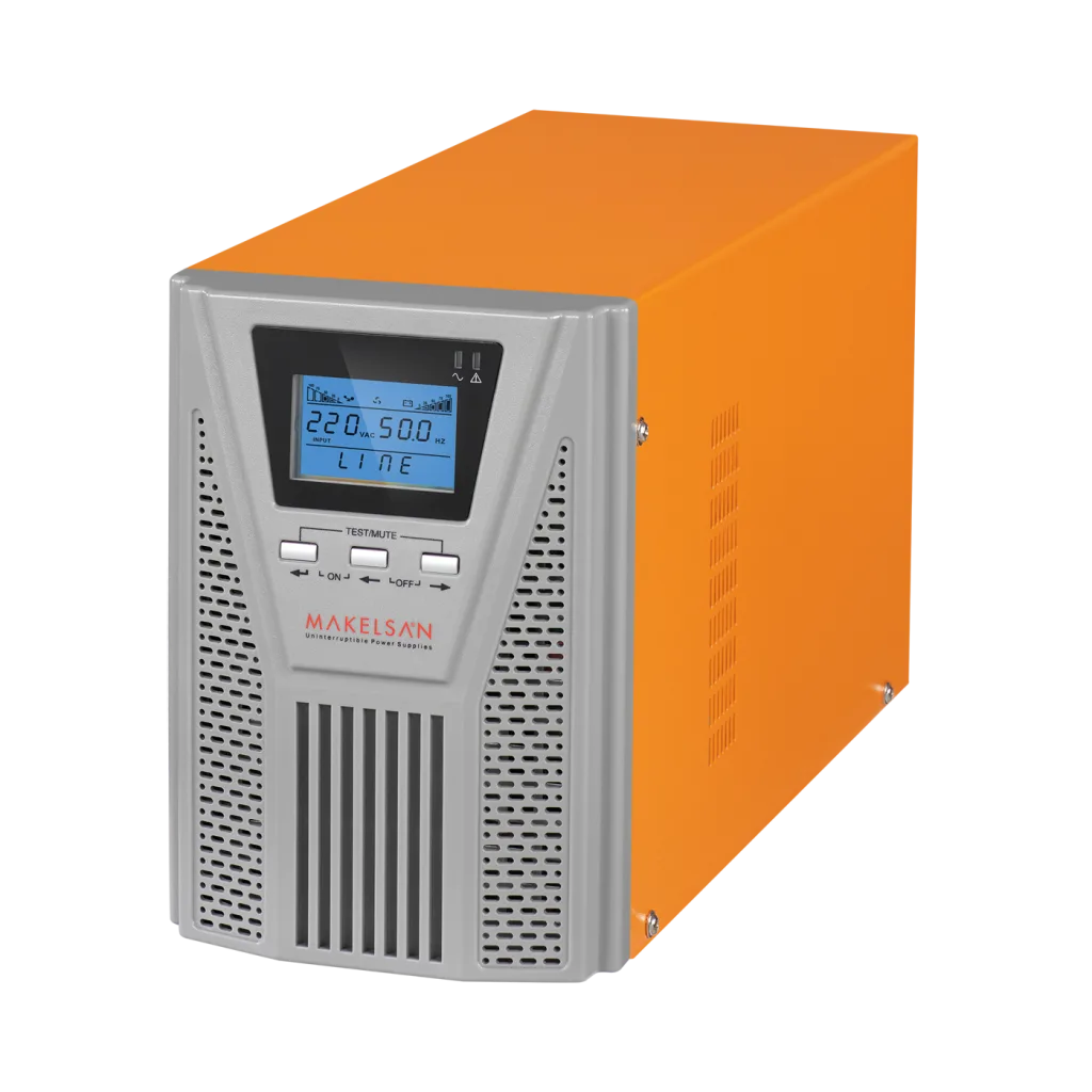 MAKELSAN Powerpack SE 1 KVA Online UPS(2x7A Akü)