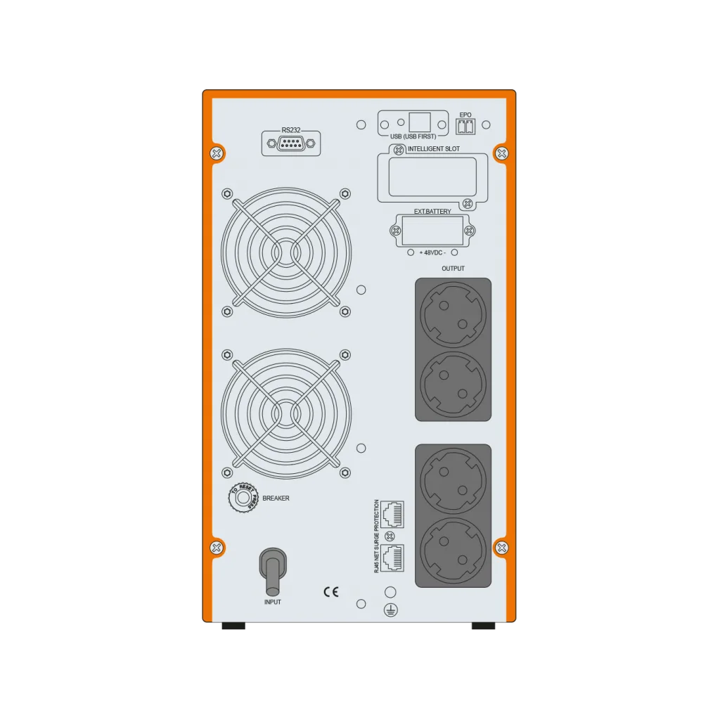MAKELSAN Powerpack SE 3 KVA Online UPS(6x9A Akü)