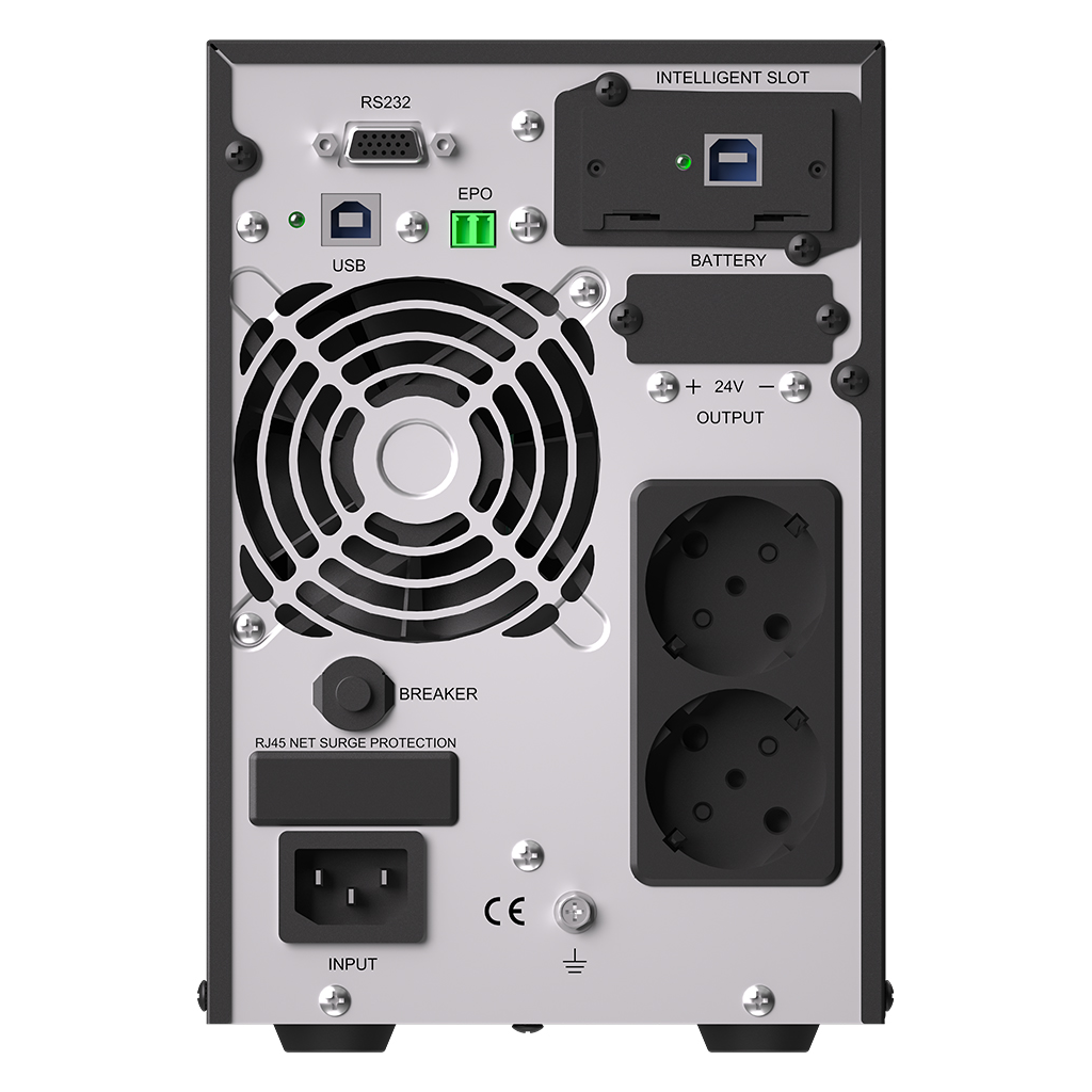 TESCOM NeoLine 1000, 1 KVA Online 1F/1F UPS, (900040100) (2x9A Akü)