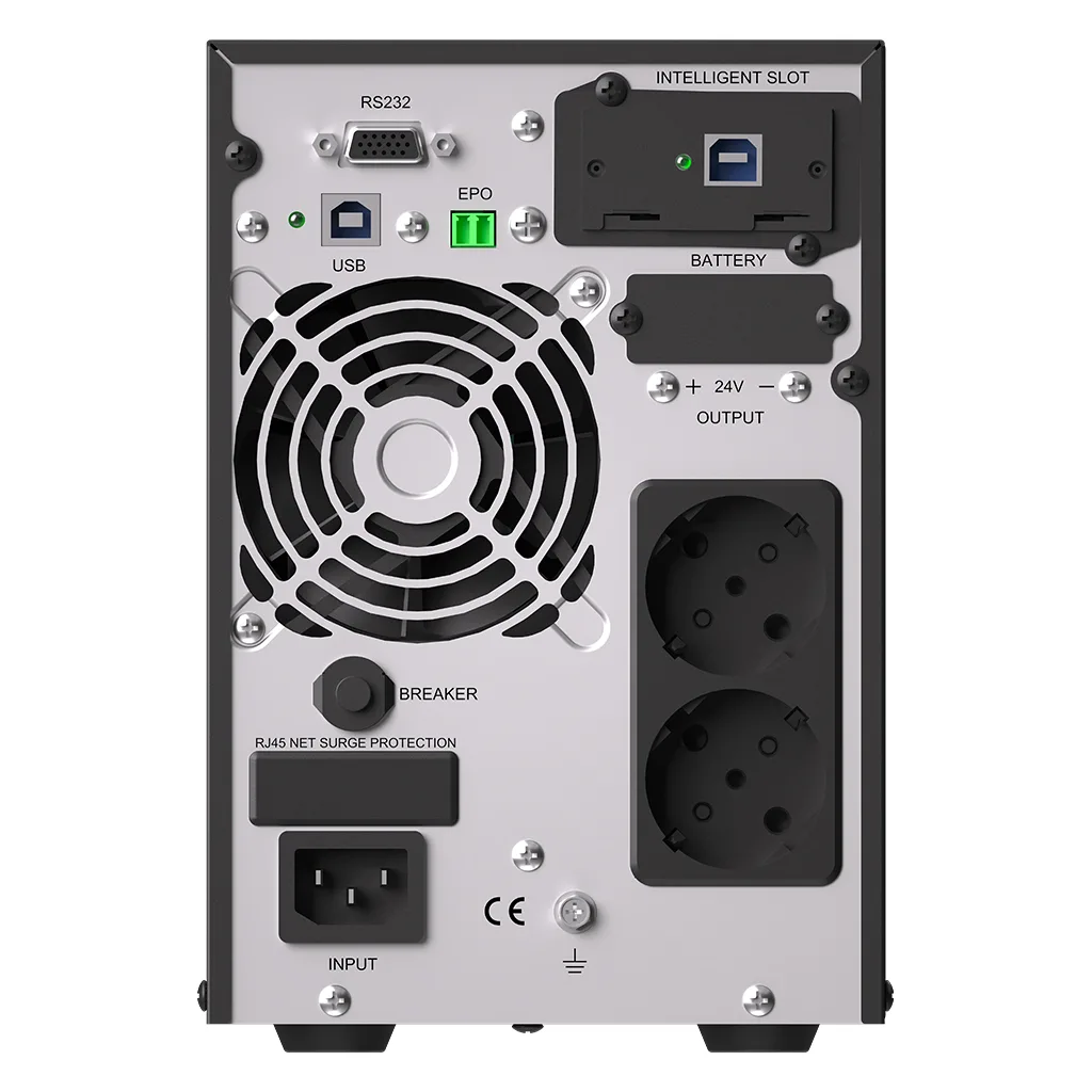 TESCOM NeoLine 1000, 1 KVA Online 1F/1F UPS, (900040100) (2x9A Akü)