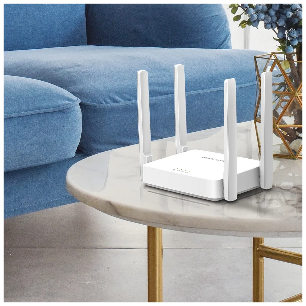 MERCUSYS AC10, AC1200, 3Port, 1200Mbps, DualBand, Masaüstü, Megabit, Router