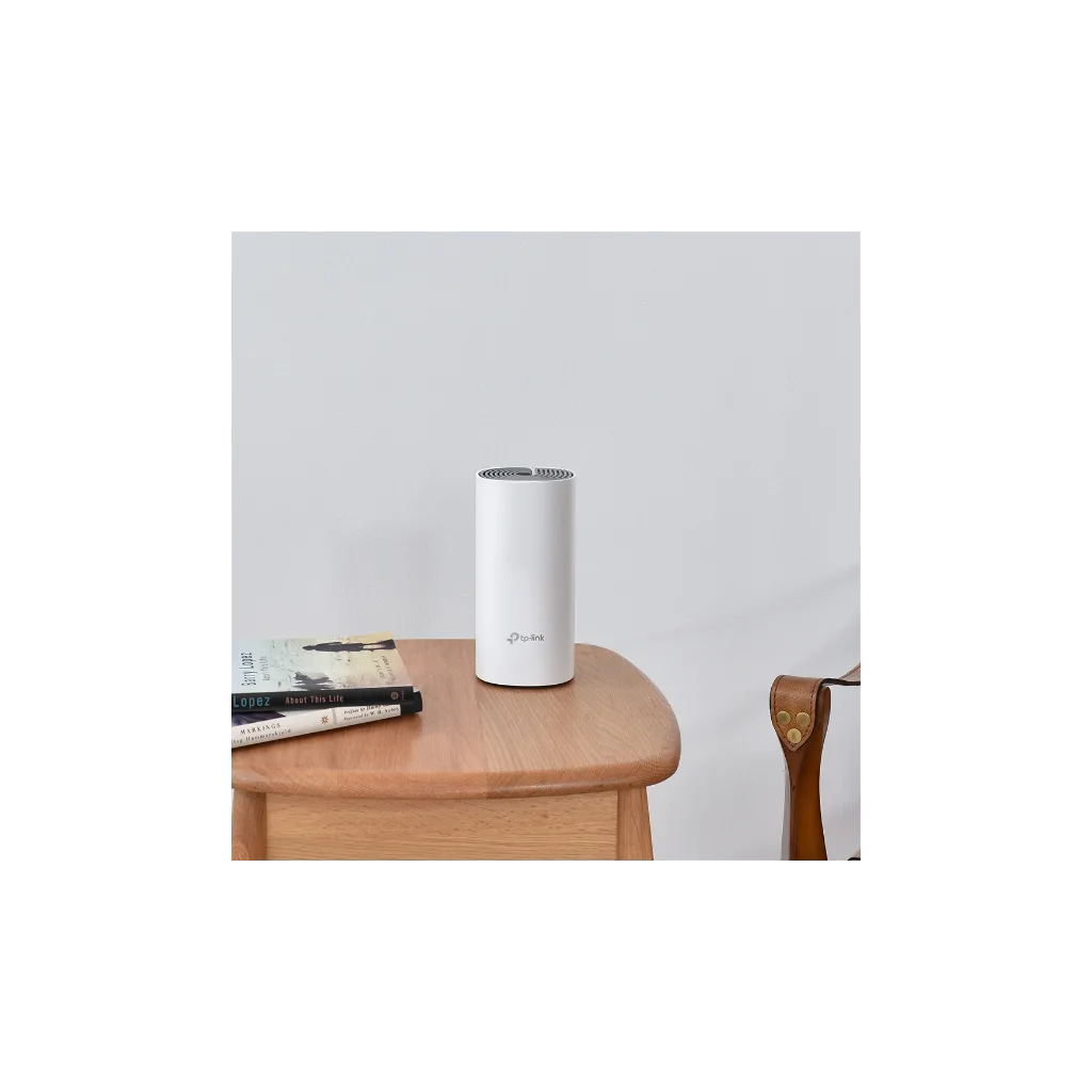 TP-LINK DECO-E4, AC1200, Üçlü Mesh, 1200Mbps, Dual Band, 2Port Megabit Lan, 370m2 Çekim Alanı, Router, Geniş Alan İntern