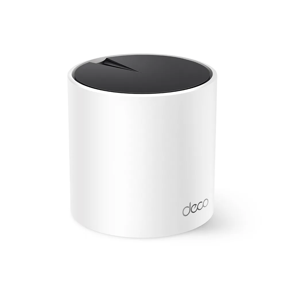 TP-LINK DECO-X55, AX3000, Tekli Mesh, 3000Mbps, Dual Band, WiFi6, 3Port Gigabit Lan, 230m2 Çekim Alanı, Router, Geniş Al