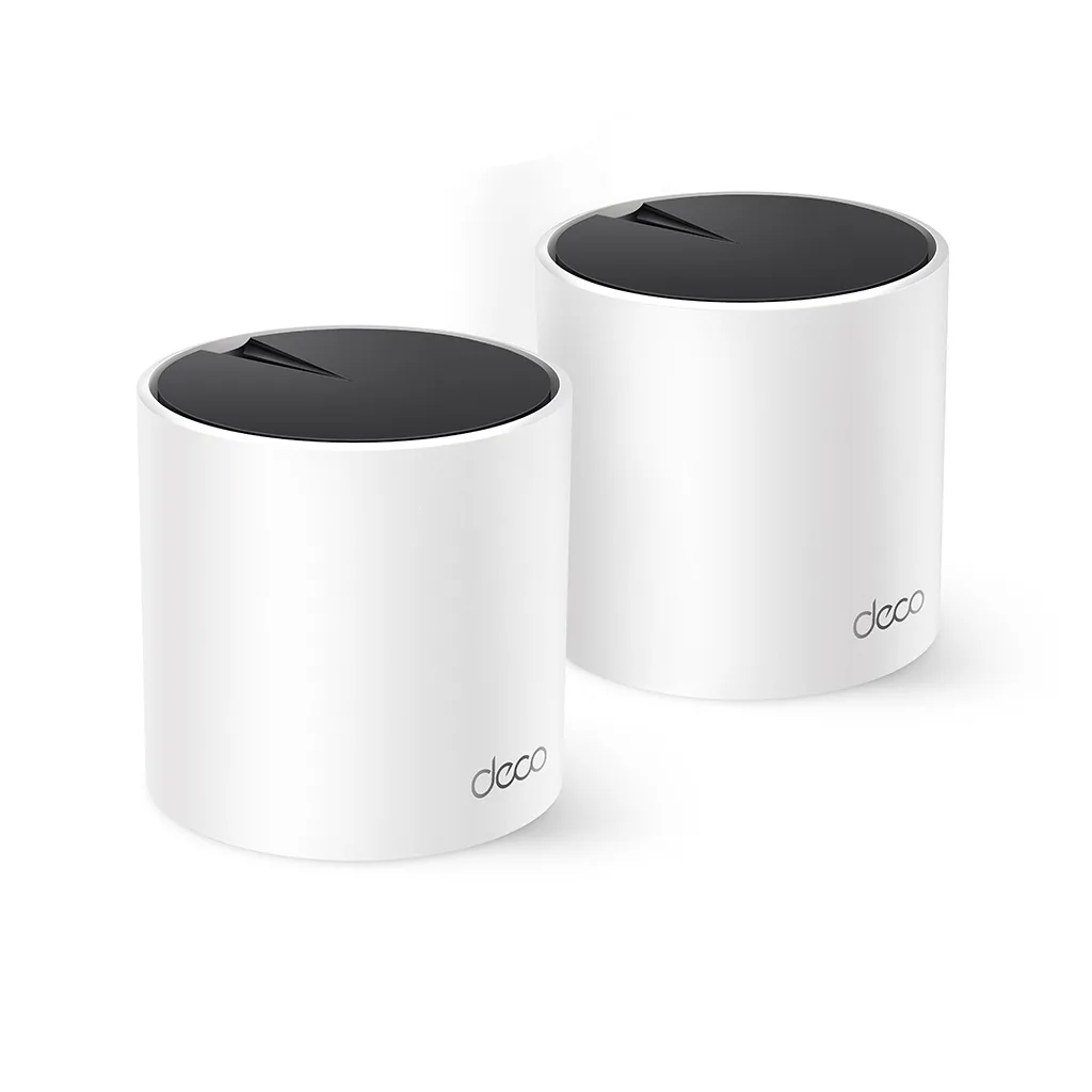 TP-LINK DECO-X55, AX3000, İkili Mesh, 3000Mbps Dual Band, WiFi6, 3Port Gigabit Lan, 420m2 Çekim Alanı, Router, Geniş Ala