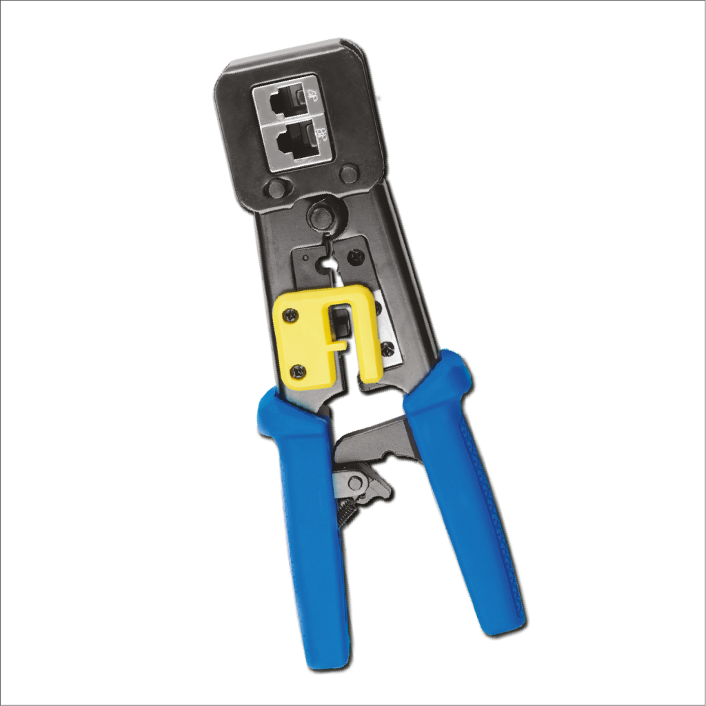 ENKADO EKD-PN20, RJ45/RJ11 ikili Pense, Yeni Nesil Kablo Ucu Konnektör Sıkma Pensesi