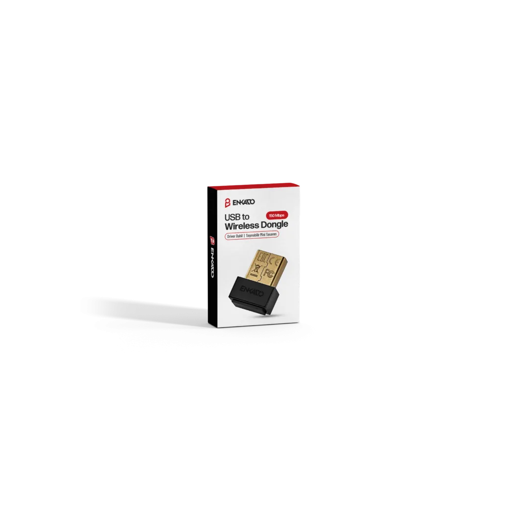 ENKADO EKD-UW90, 150Mbp, 2.4Ghz, 2dBi Dahili Anten, USB2.0, WIRELESS, Mini, ETHERNET