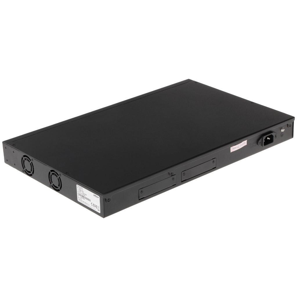 DAHUA S3226-24ET-240, 24 Port, MegaBit, PoE 240W, 2 Port GigaBit Uplink, 2 Port Gigabit Combo SFP, Longe Range 250Mt, Yönetilemez, Rack Mount Switch