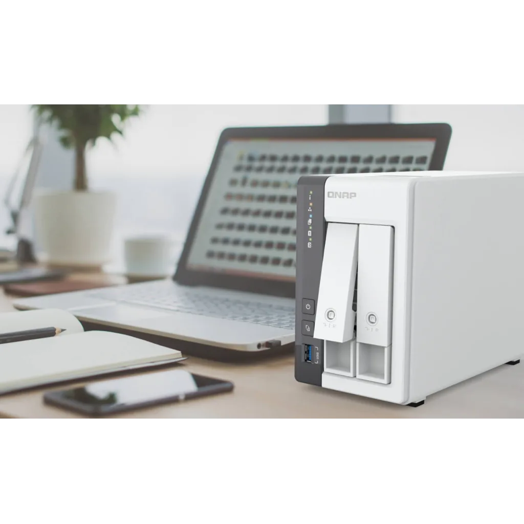 QNAP TurboNAS TS-216-G, 4Gb Ram, 2xYuvalı, Tower NAS