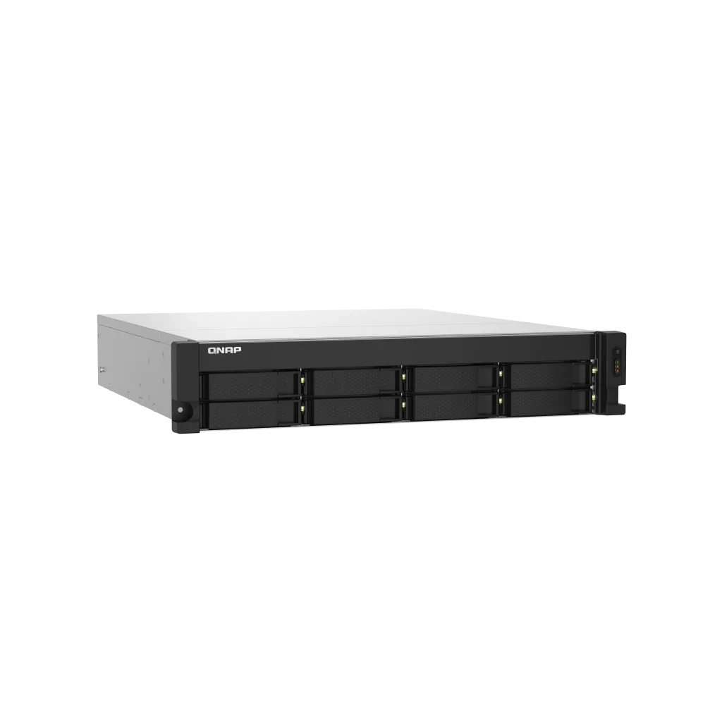 QNAP TurboNAS TS-832PXU-RP-4G, 4Gb Ram, 8xYuvalı, RACK NAS