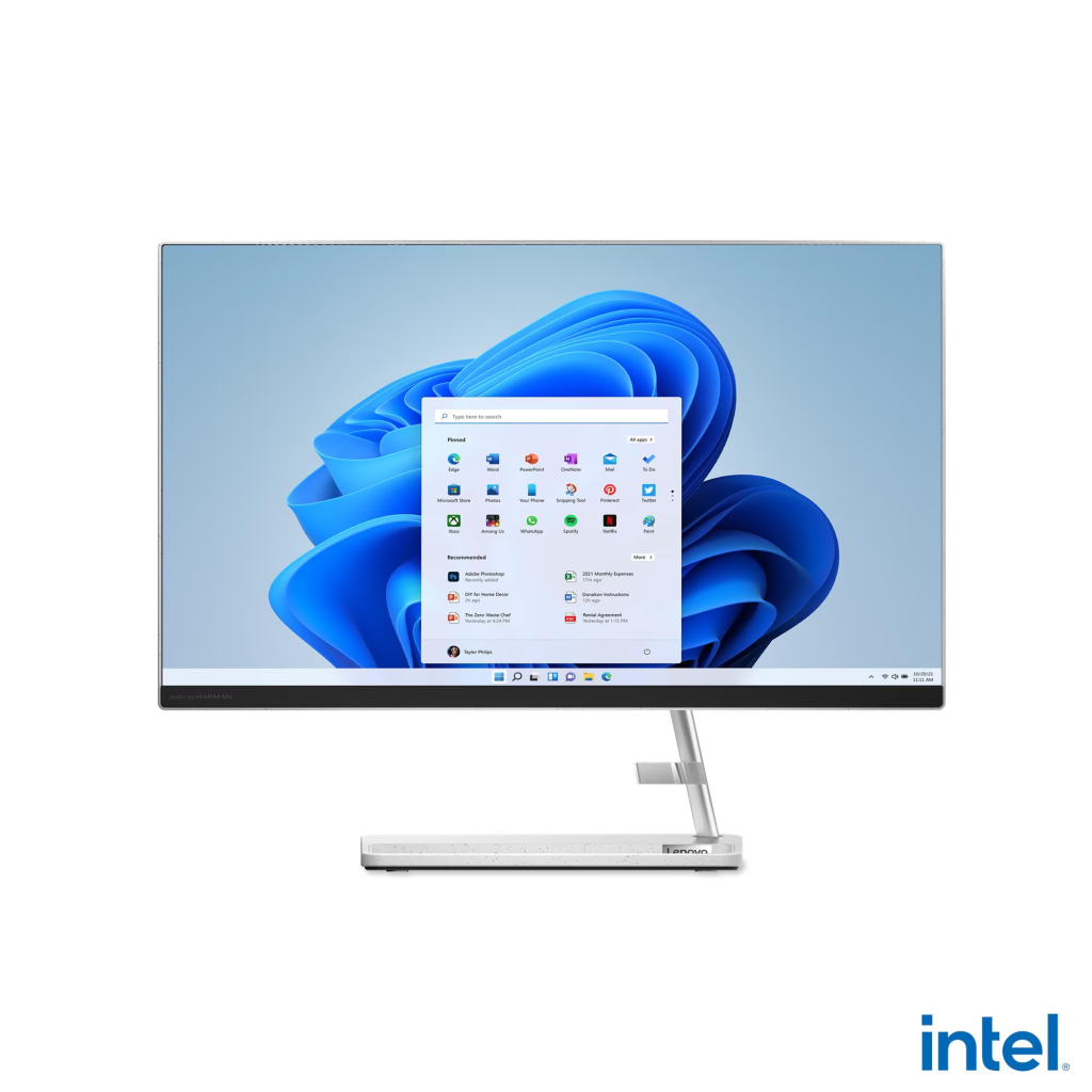 LENOVO F0GH01JCTR, IdeaCentre AIO 3 24IAP7 i5-12450H 23,8" FHD Ekran, 16Gb DDR4 Ram, 512Gb SSD, Paylaşımlı Ekran Kartı, Free Dos, All In One PC (Beyaz)