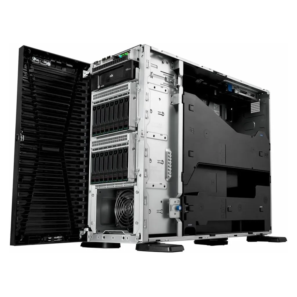 HP P81774-425, ML110, GEN11, Intel Xeon Bronze 3508U, 1x32Gb DDR5 RDIMM Ram, 2x480Gb SSD Disk, 2x1000W Power, 2U RACK, S