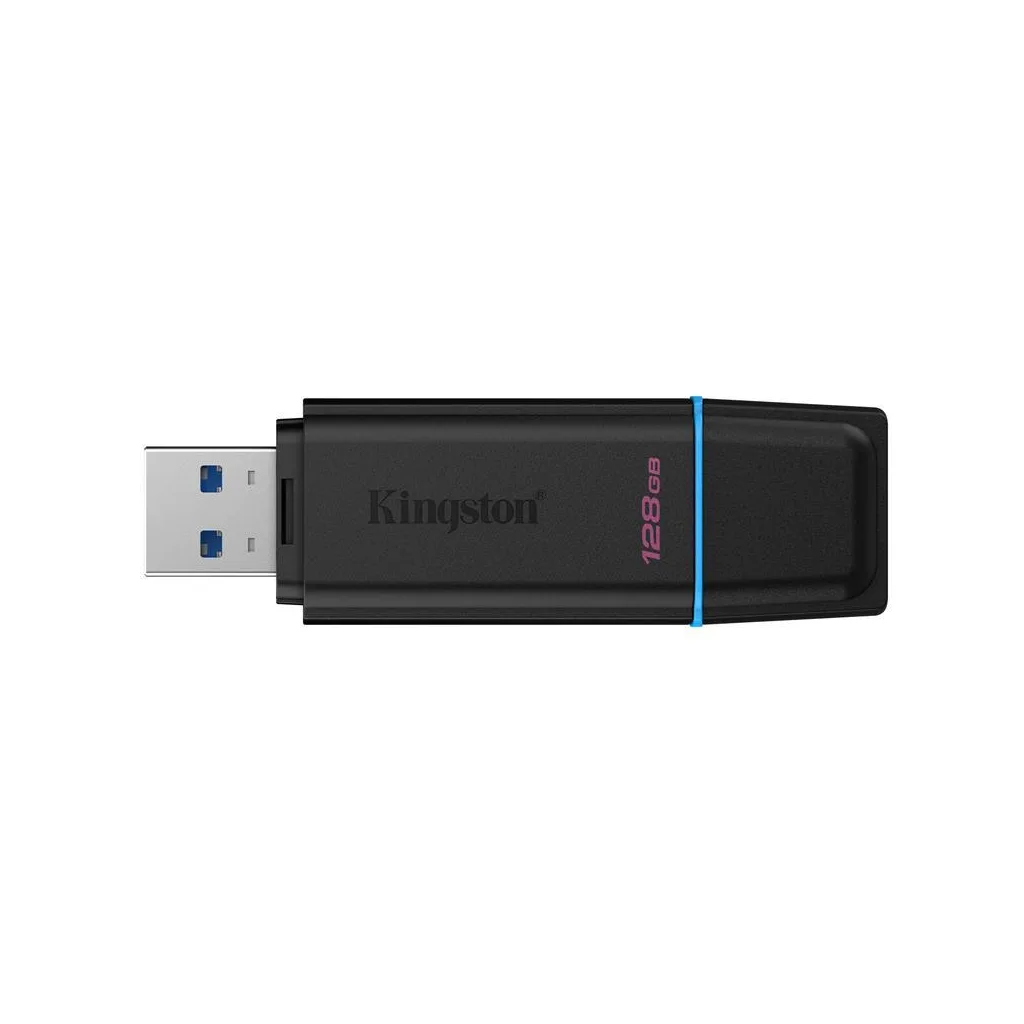 KINGSTON DTXG2/128GB USB 3.2 DataTraveler Exodia Gen 1 Flash Bellek (Siyah-Mavi)