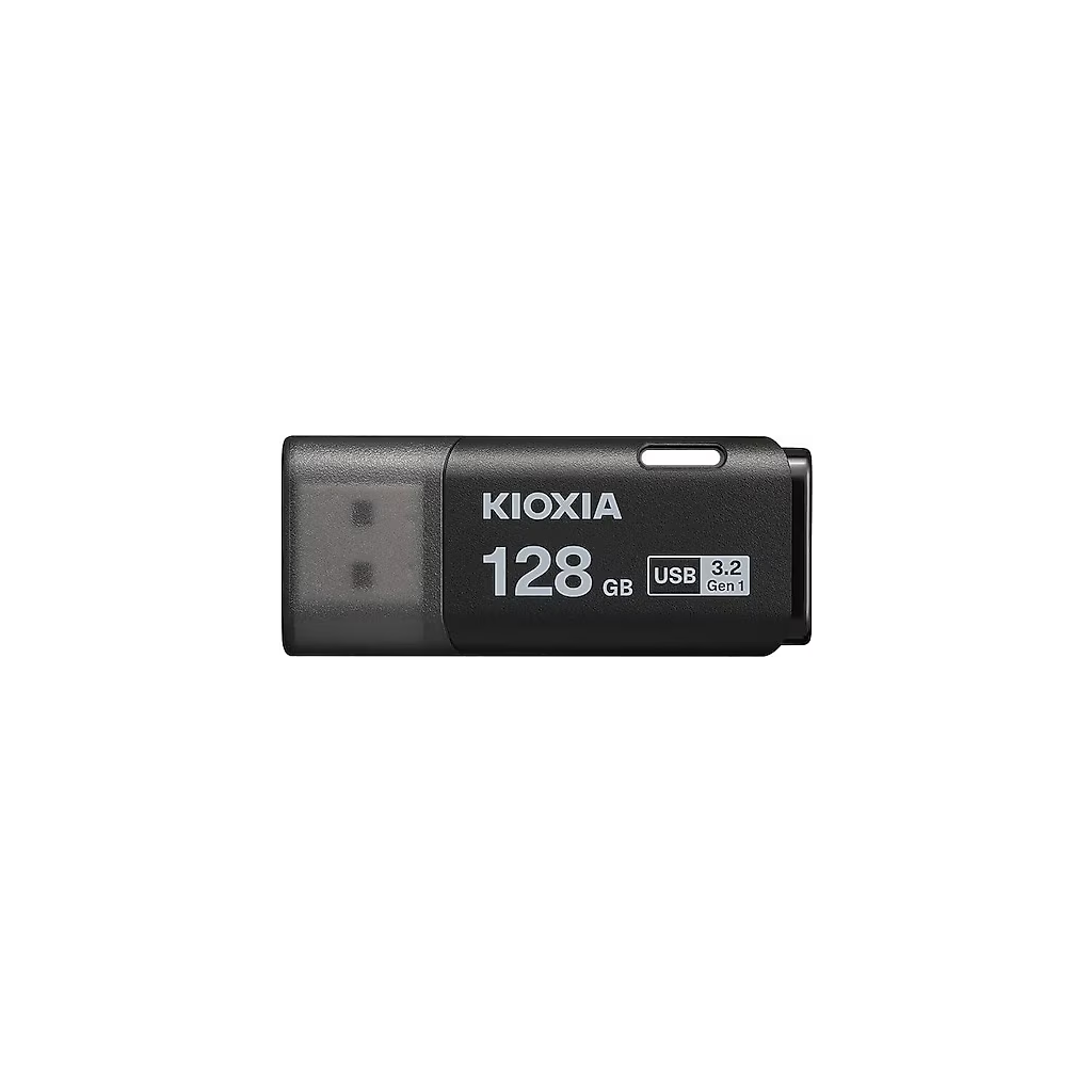 KIOXIA U301K 128GB USB 3.2 Gen1 TransMemory Flash Disk (Siyah)
