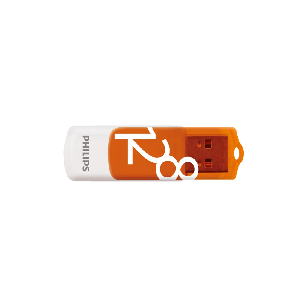 PHILIPS FM12FD05B, 128GB, USB 2.0, Vivid, Turuncu, Flash Disk