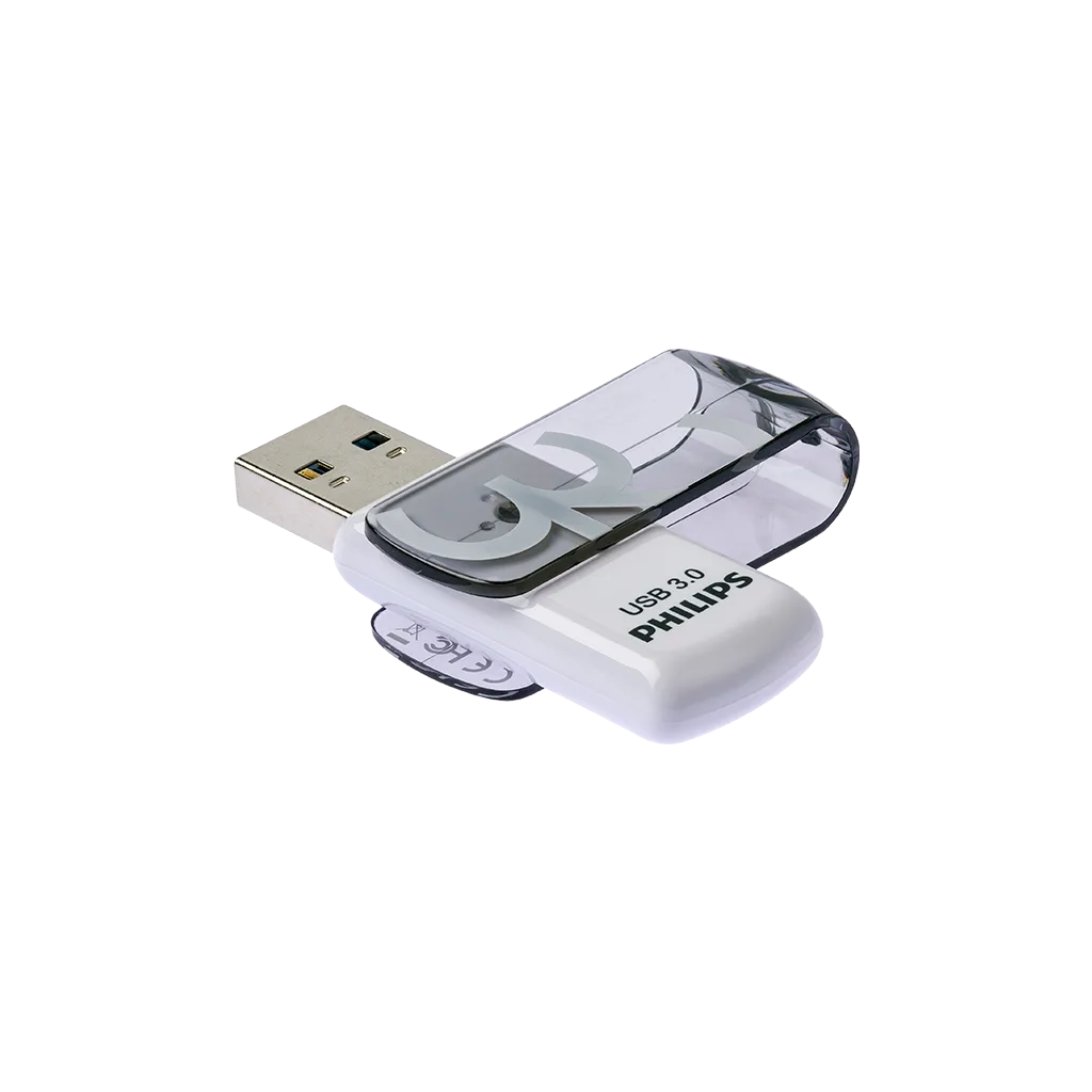 PHILIPS FM32FD00B, 32GB, USB 3.0, Vivid, Gölge Grisi, Flash Disk