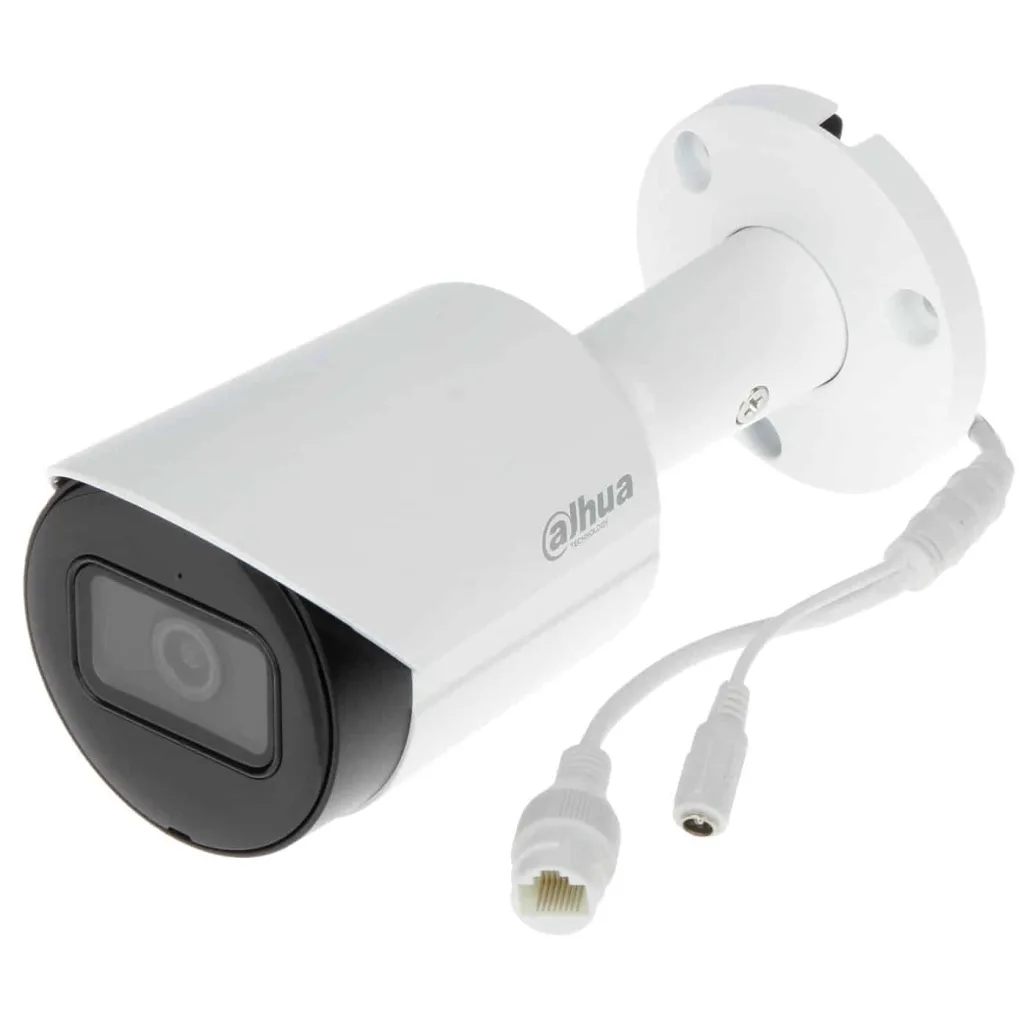DAHUA IPC-HFW2441S-S-0360B, 4Mpix, 3,6mm Lens, H265+, 30Mt Gece Görüşü, IP67, Dahili Mikrofon, PoE Bullet IP Kamera