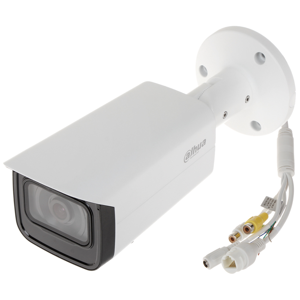 DAHUA IPC-HFW5241T-ASE, 2Mpix, 3,6mm Lens, H265+, Starlight, 80Mt Gece Görüşü, IP67, PoE Metal Kasa Bullet IP Kamera