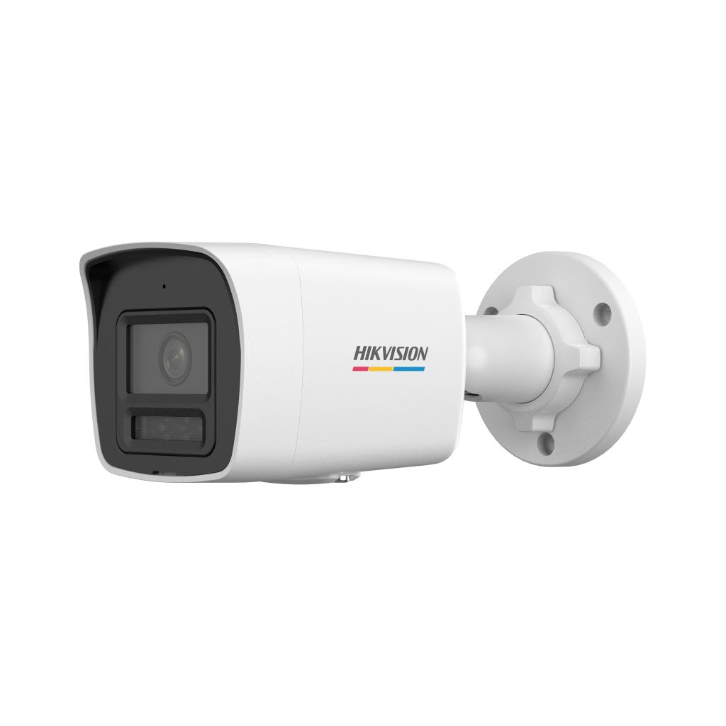 HIKVISION DS-2CD1027G2H-LIUF, 2Mpix, 2.8mm Lens, H265+, 30Mt Gece Görüşü,Color Vu Lite, Smart Hybrid Light, Full Time Color, Dahili Mikrofon, Metal Kasa Bullet IP Kamera