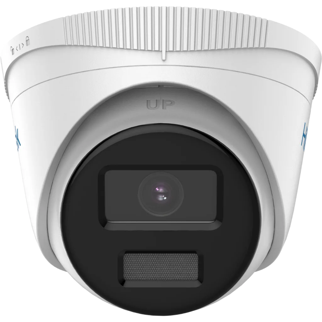 HILOOK IPC-T229H, 2Mpix, 2,8mm Lens, H265+, 30Mt Gece Görüşü, Color Vu Lite, PoE, Dome, IP Kamera