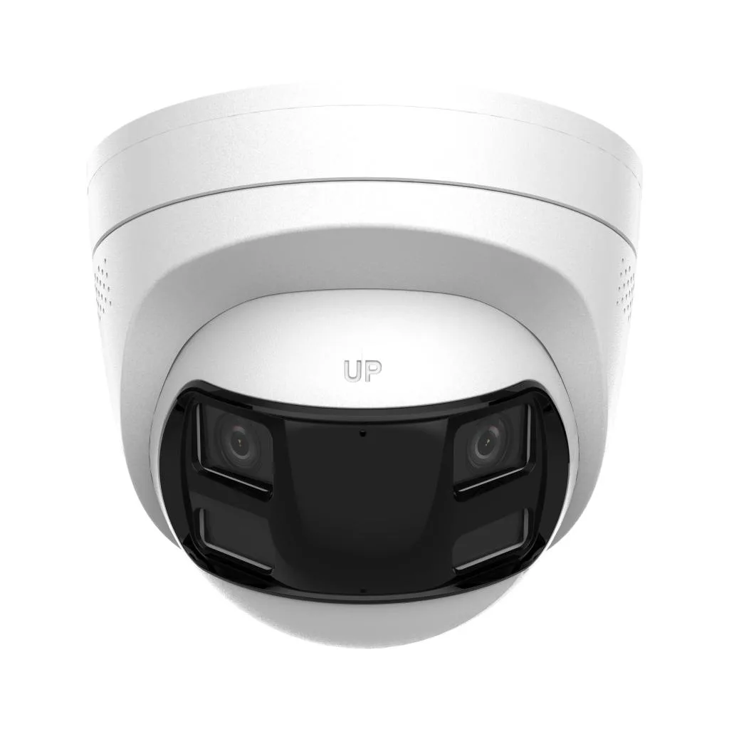 HILOOK IPC-T269HAD-LUF/SL, 6Mpix,2,8mm Dual Lens, H265+, Dual Light, 30Mt Gece Görüşü, Dahili Mikrofon, PoE, IP67, Dome,