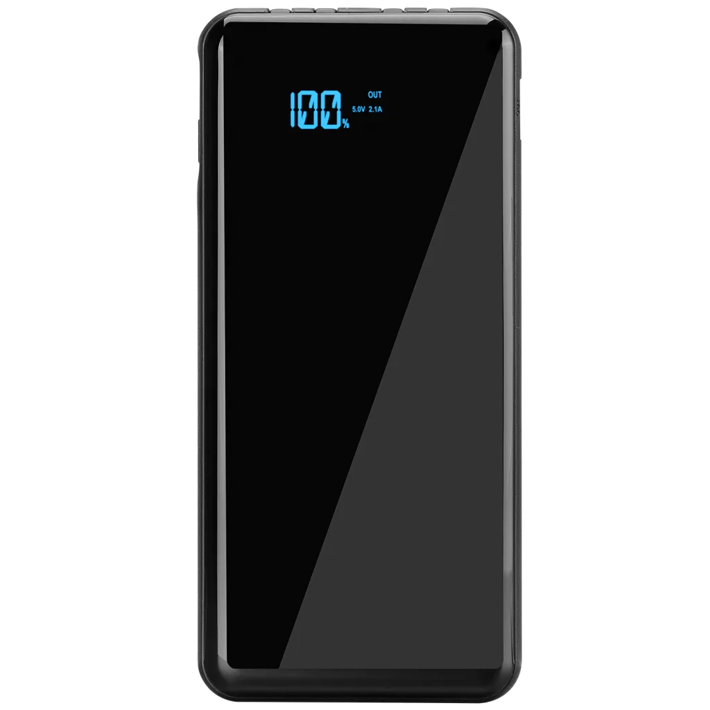 S-LINK IP-G13K, Siyah, 10.000mAh, 1xUSB, 1xMicro USB, 4in1 Kablolu (Type-C, Lightning, Micro ve USB), LCD Göstergeli, Po